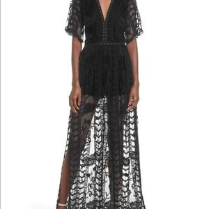 Socialite Lace Overlay Dress